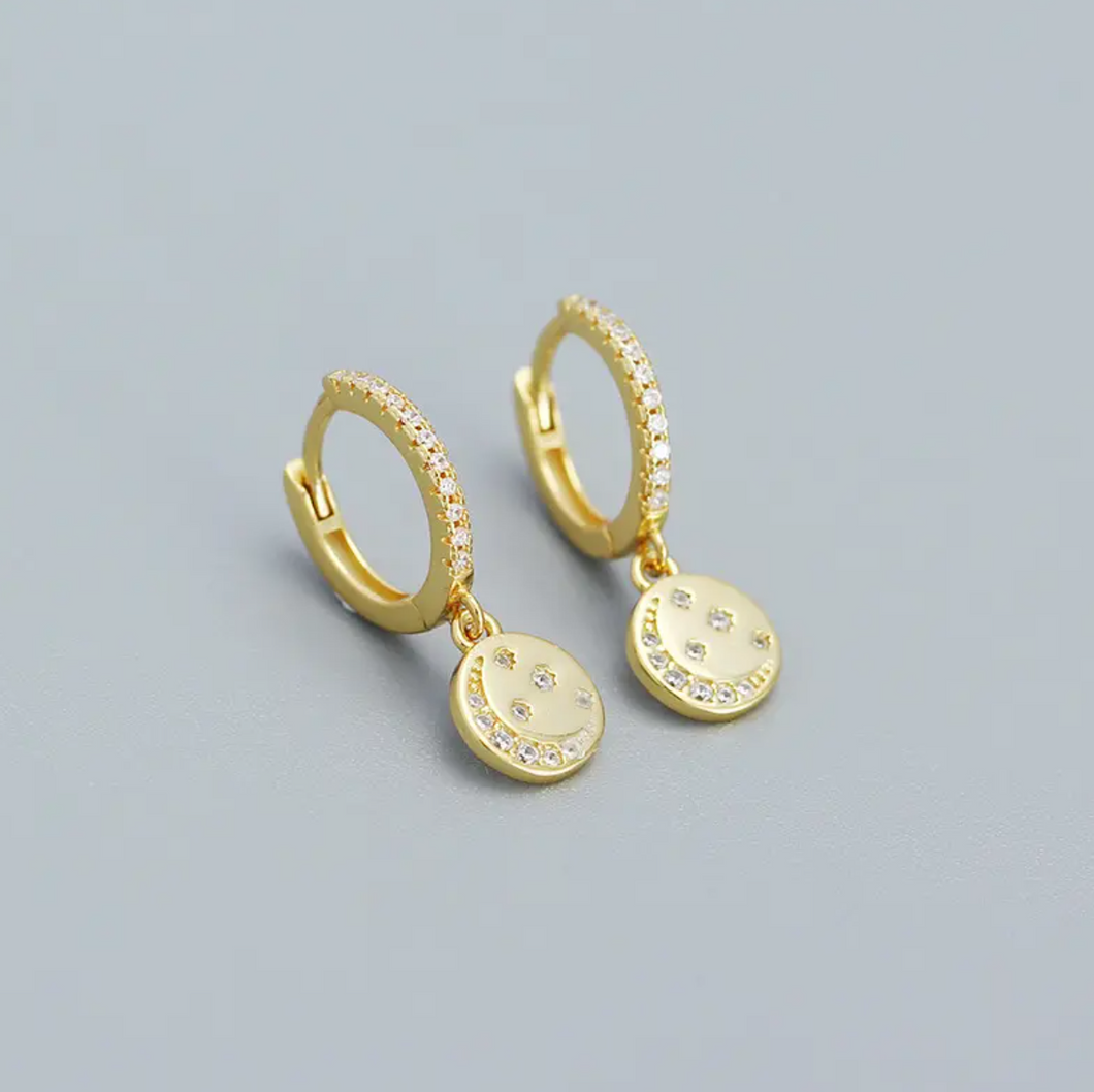 Suspendisse Gold Earrings