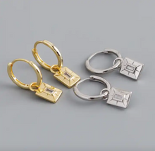 Load image into Gallery viewer, Francesca Silver Earrings
