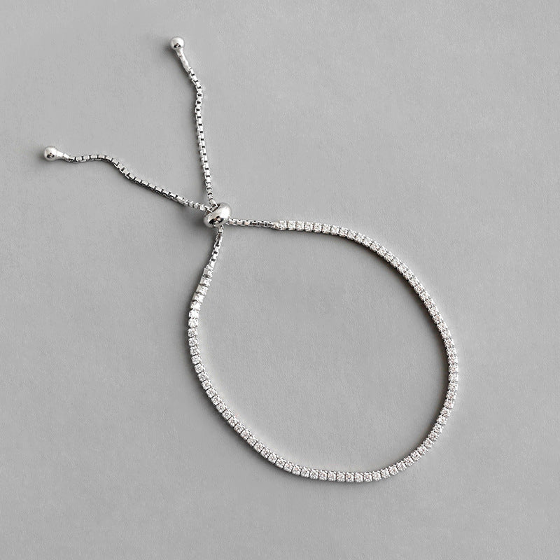 Luceat Thin Bracelet Silver